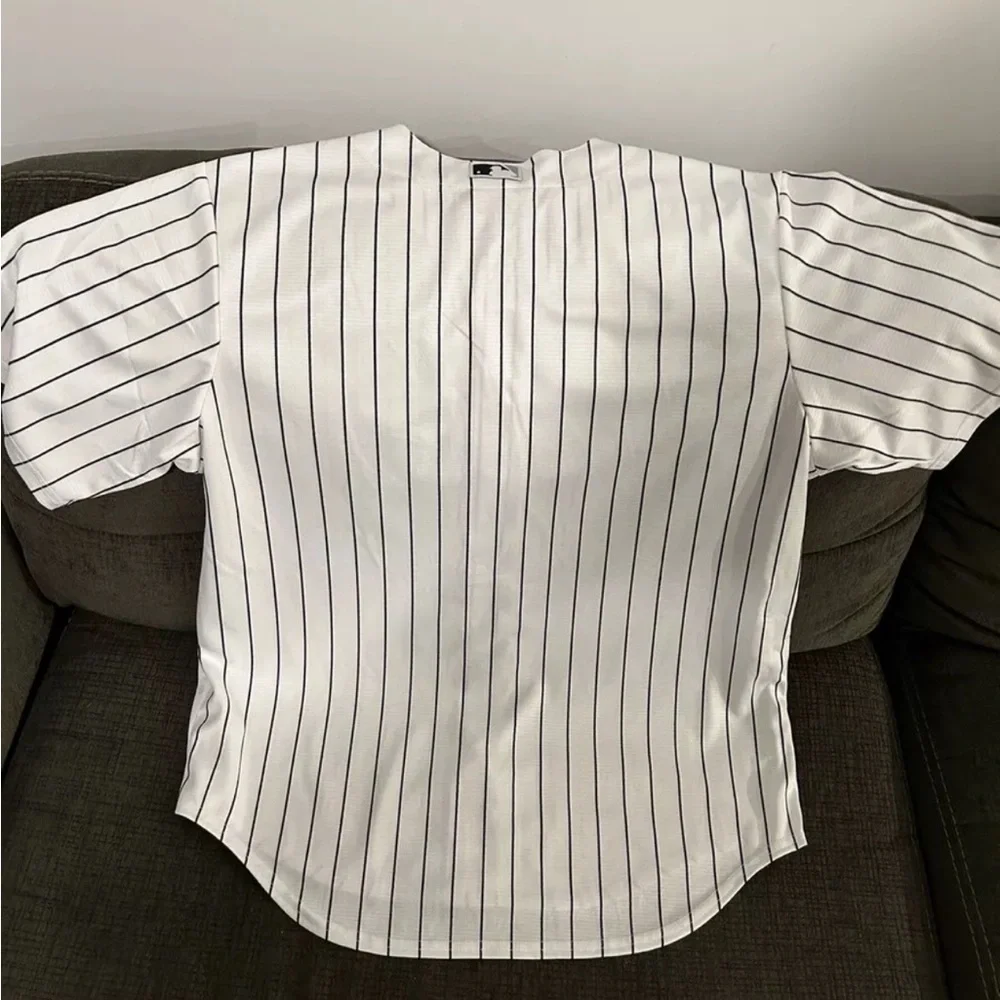 Nike Authentic Chicago White Sox MLB Baseball Jersey Pinstripe Men's Size: L